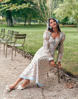 Kleid „Blue Flower Trail“