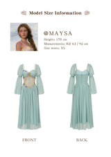Turquoise Siren Corset Dress