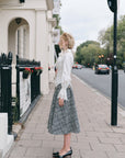 Lundenwic Plaid Tale A-Line Blouse