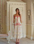 Poem of Bygone Days Puffy Mini Dress