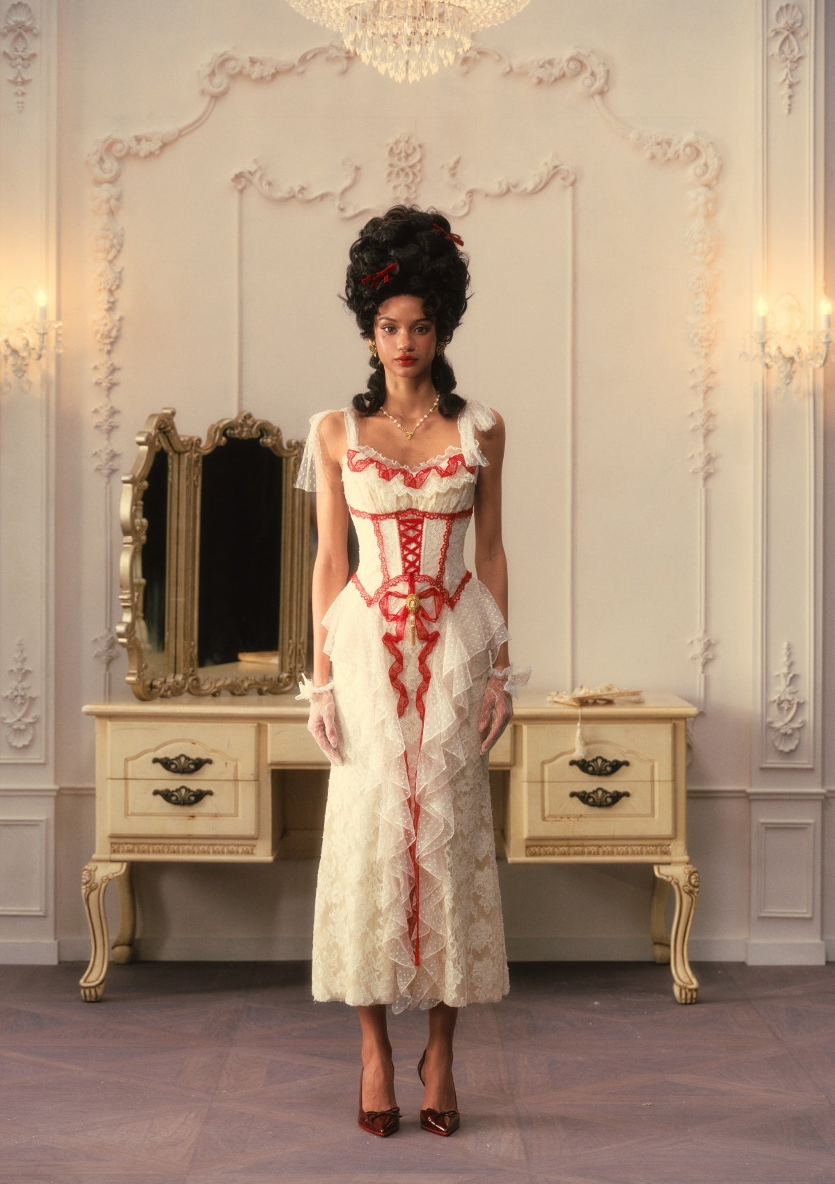 Poem of Bygone Days Maxi Dress