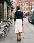 Lundenwic Love Letter Black Wool Sweater