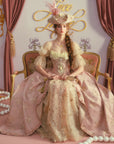 Blush-Gold Era: Crowning Glory Gown