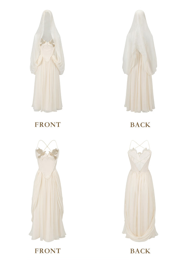 "Date With An Angel"Corset Dress