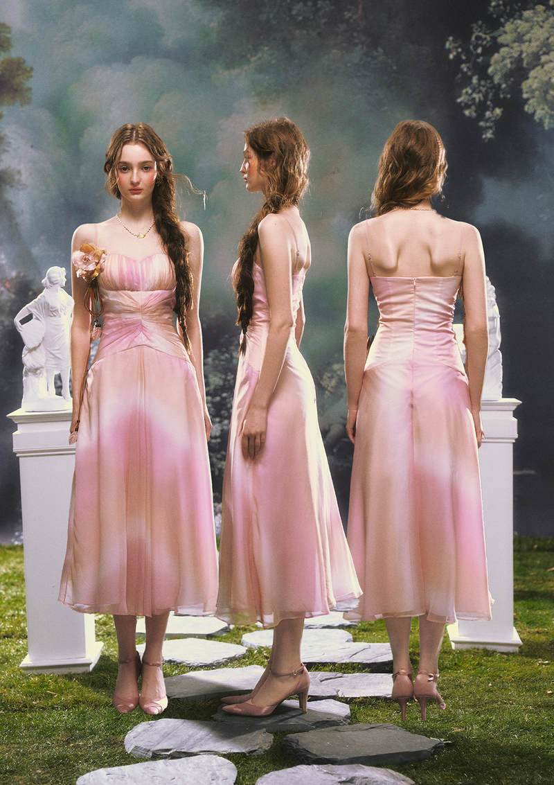 PP closet SAKURA DRESS 桜色 size37 Pink Clouds of Sakura Dress