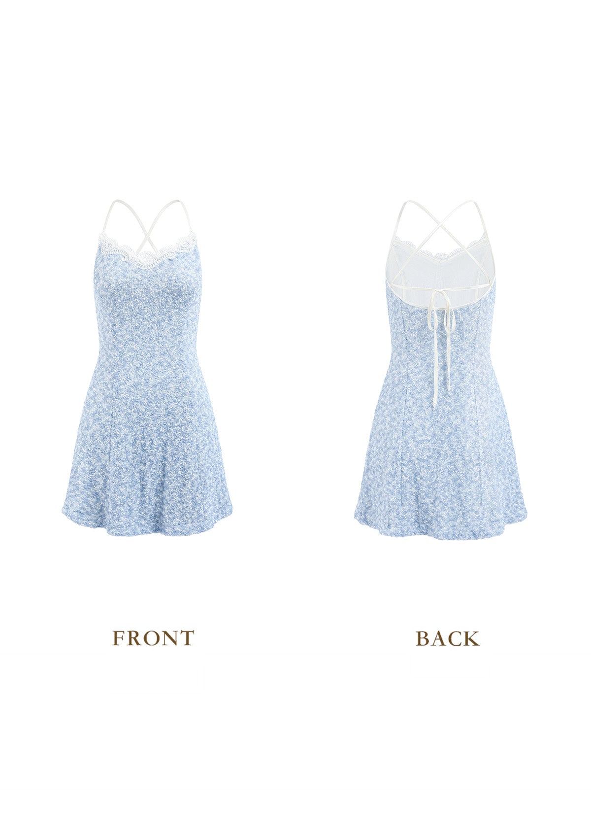 Azure Coral Dress (Short)