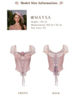 Mulberry Mallow Corset