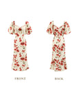 Front and Back View of Lacemade Rosevale Dress B
