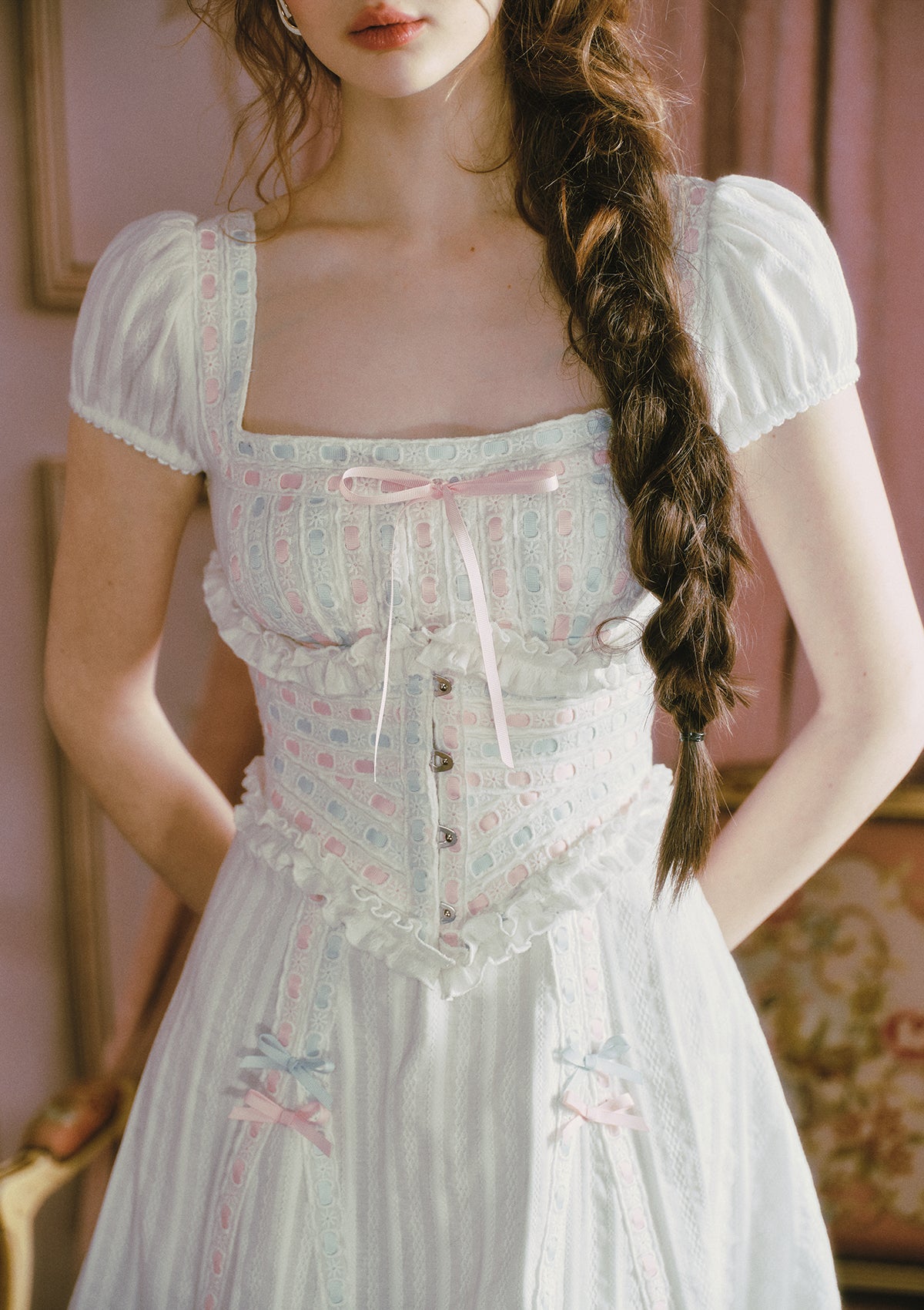 Cream Frost Shave Ice Corset