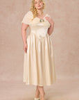 Curve&Plus Pure White Glass Dream Dress