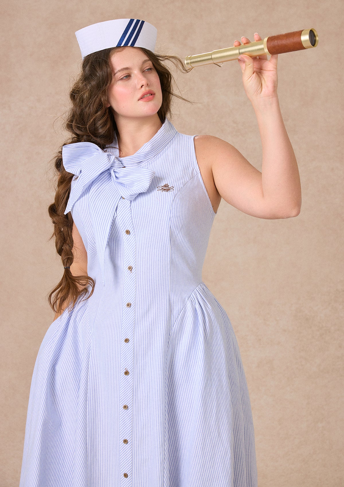 Curve&Plus Nautical Lover Dress Pre-order / 1XL