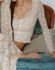 Carbonie Lace Top
