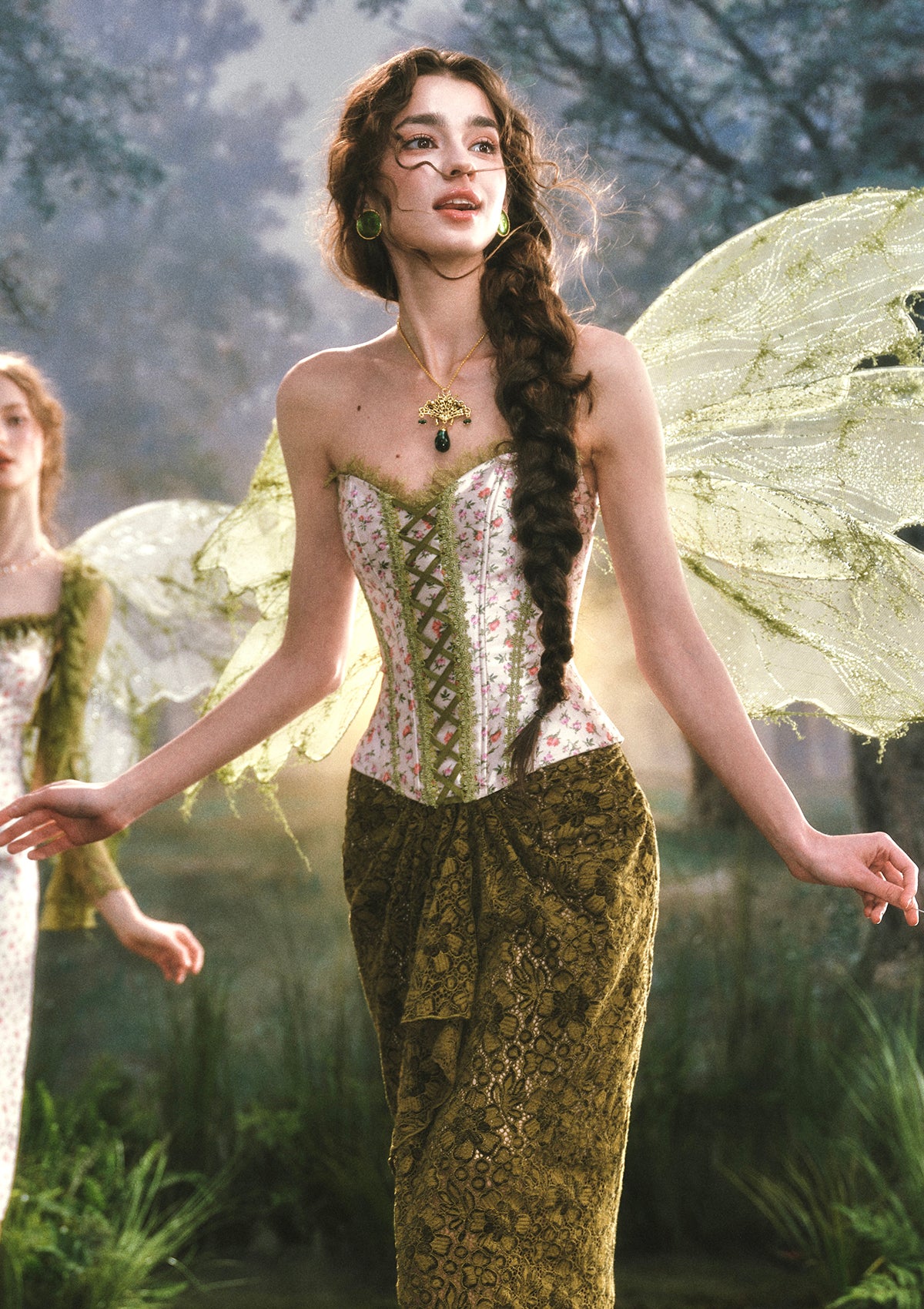 Enchanted Forest Corset