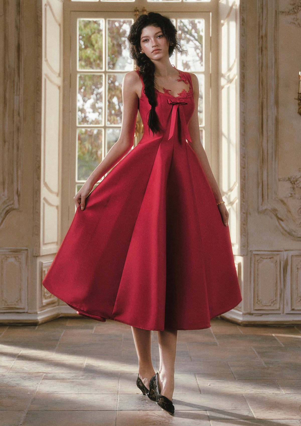 Castle Vow Dress （Red）