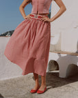Cottage Girl Diary Red Skirt