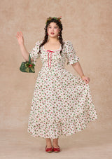 Curve & Plus Wild Strawberry Paradise  Dress
