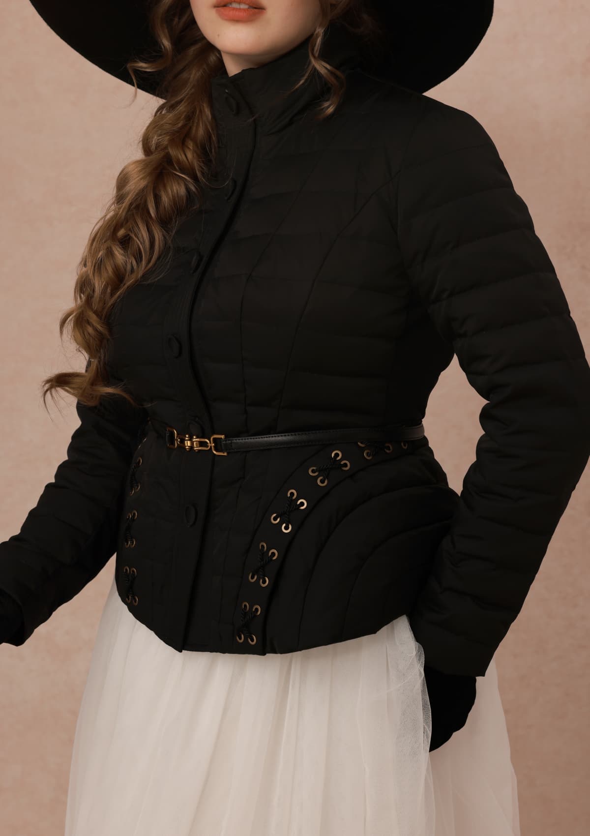 Curve&amp;Plus New Look Down Jacket black