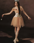 Golden Crown Dream Corset Dress
