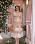 Curve & Plus Miss Cinnamon Corset Dress