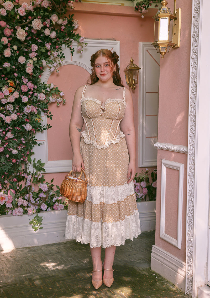 Curve & Plus Miss Cinnamon Corset Dress Curve & Plus Miss Cinnamon Corset Dress