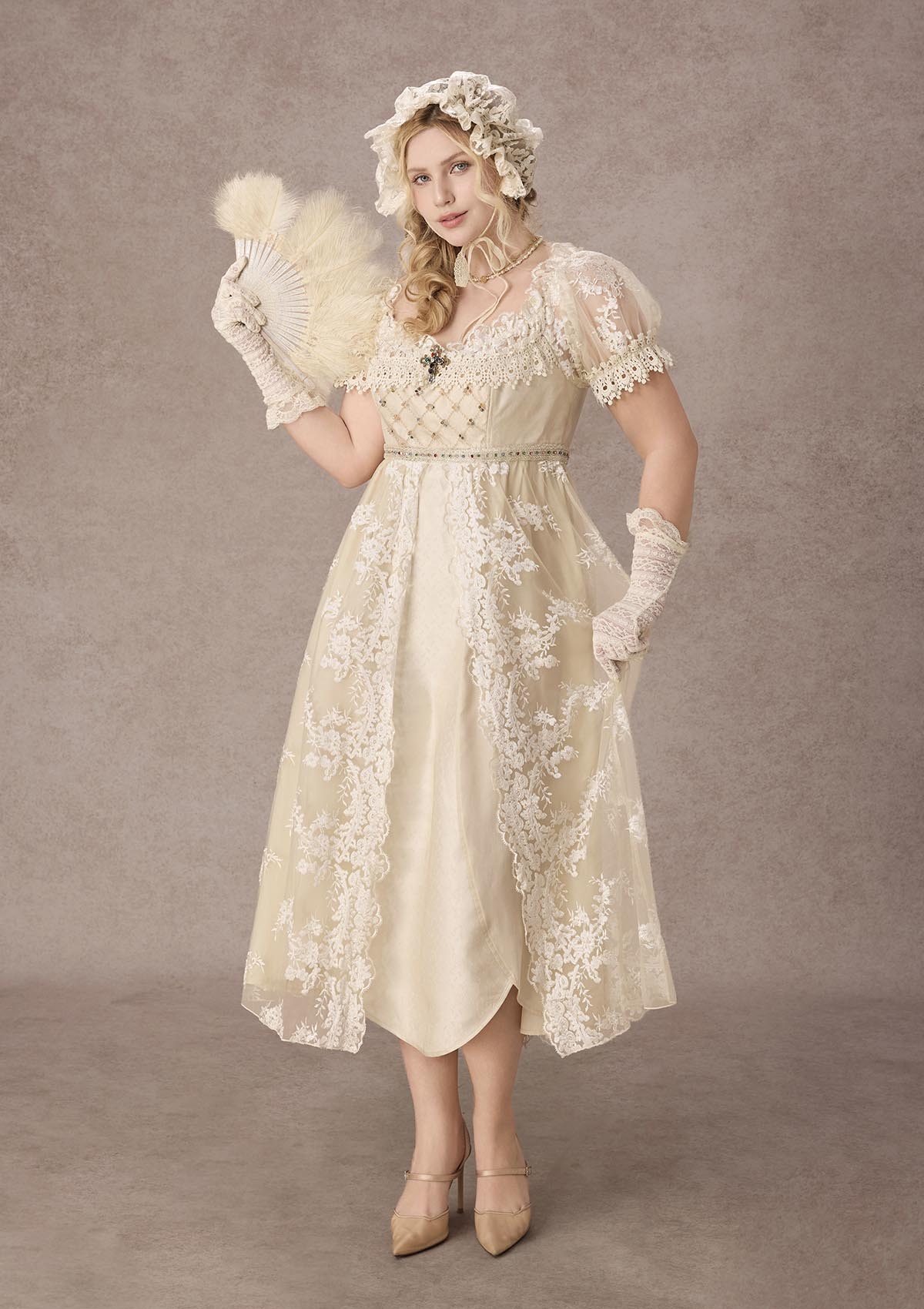 Curve&Plus Starlit Lament Empire Dress