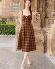 Curve&Plus Tartan Majesty Maxi Dress