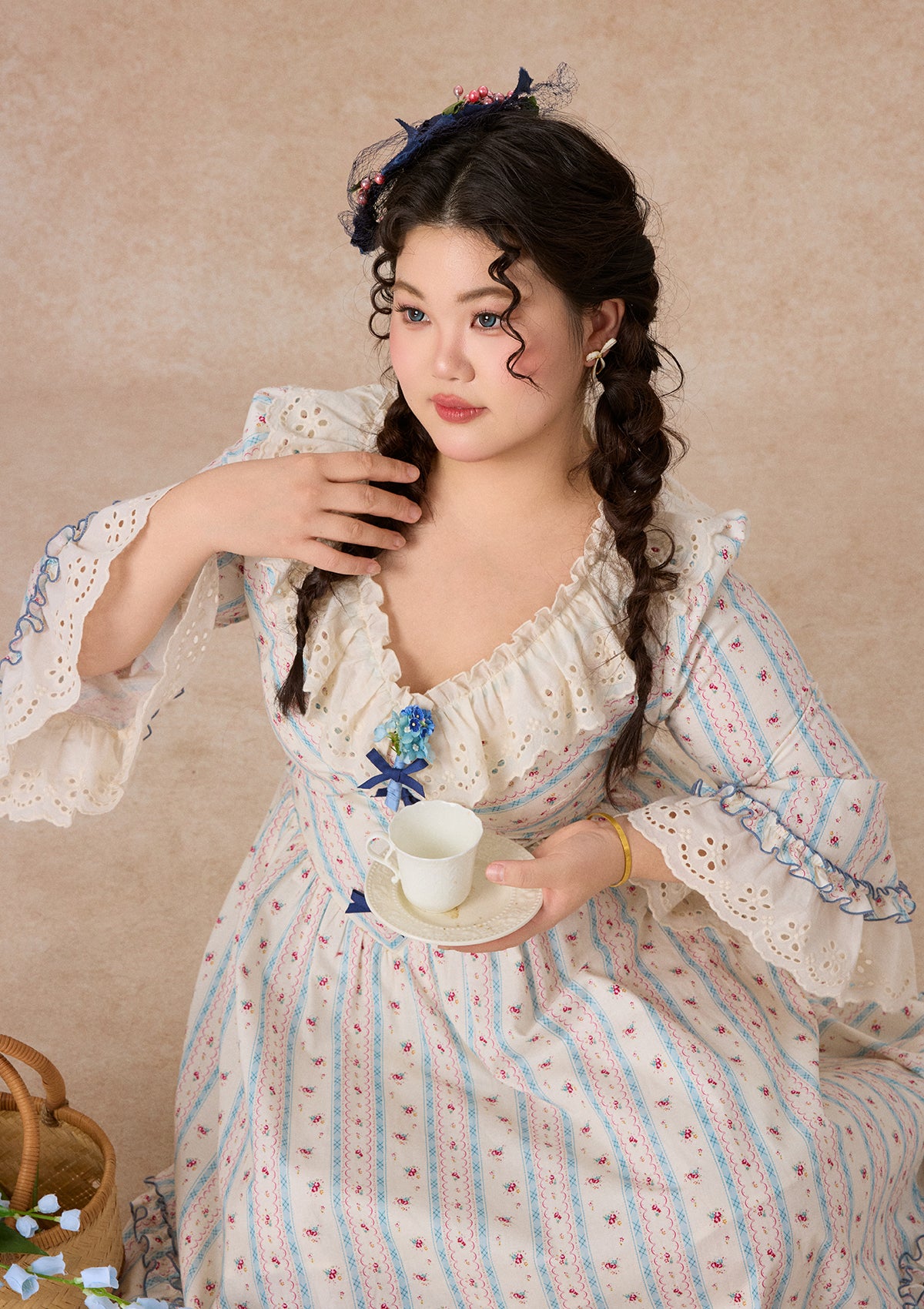 Curve & Plus Morning Versailles Dress