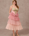 Curve&Plus Entwined in Bloom Corset Dress