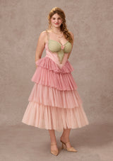 Curve&Plus Entwined in Bloom Corset Dress