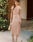 Dewdrop Rose Knit Dress