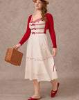 Curve&Plus Little Red Candle Dress