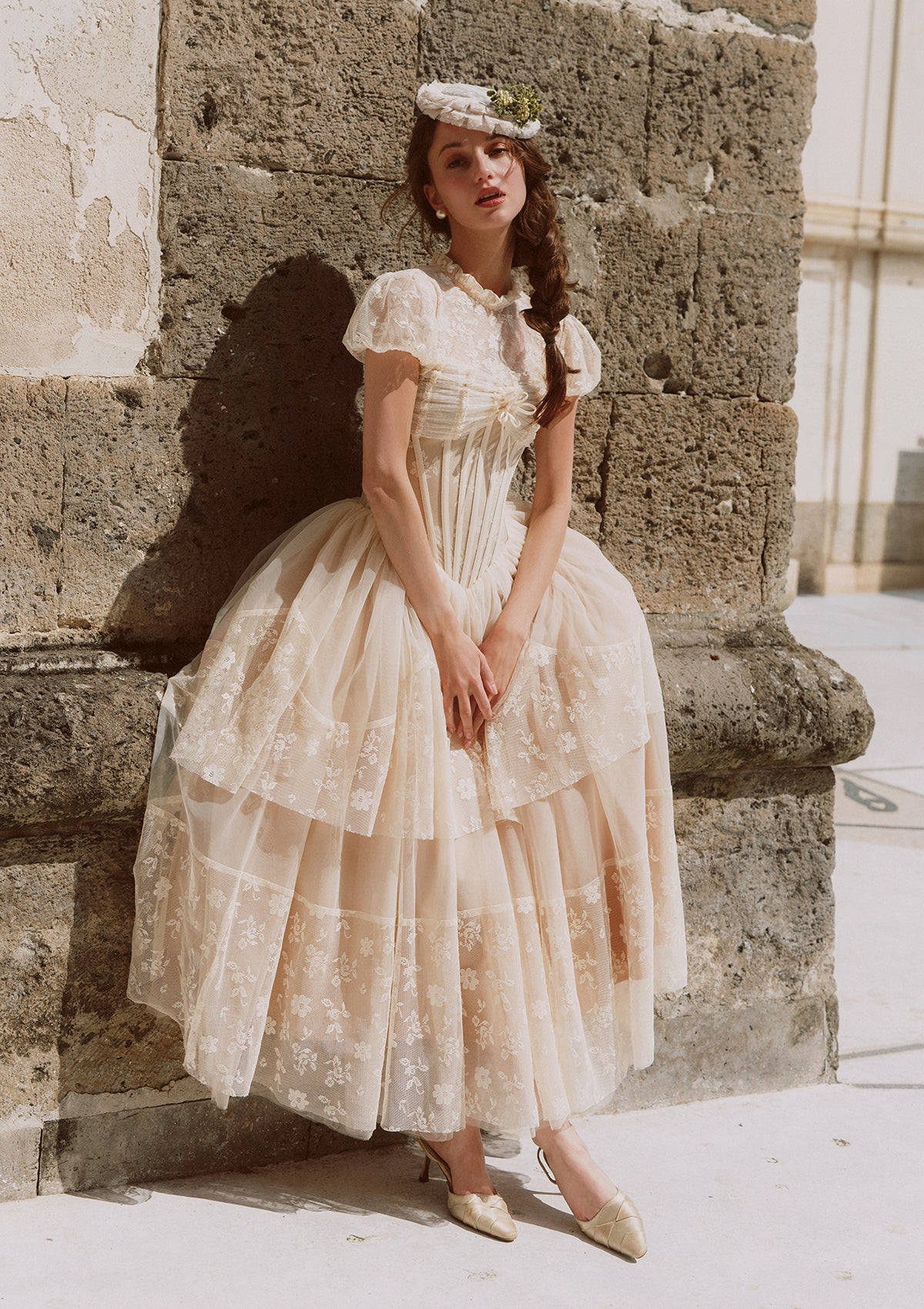Ivory Cathedral Dress