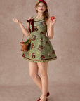 Curve&Plus Berry Basket Dress