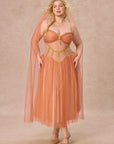 Curve&Plus Sahara Rose Corset Dress