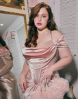 Curve & Plus Muse Baroque Corset Dress