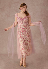 Curve&Plus Floral Disc Fairy Corset Dress