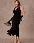Curve&Plus Crimson Temptation Dress