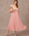 Curve&Plus Honeyed Peach Bloom Dress