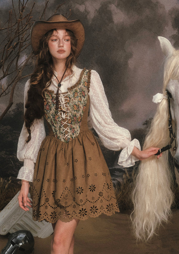 Classical Jialilve Suede Dress