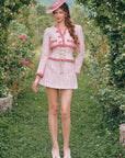 Rose Afternoon Tea Tweed Skirt