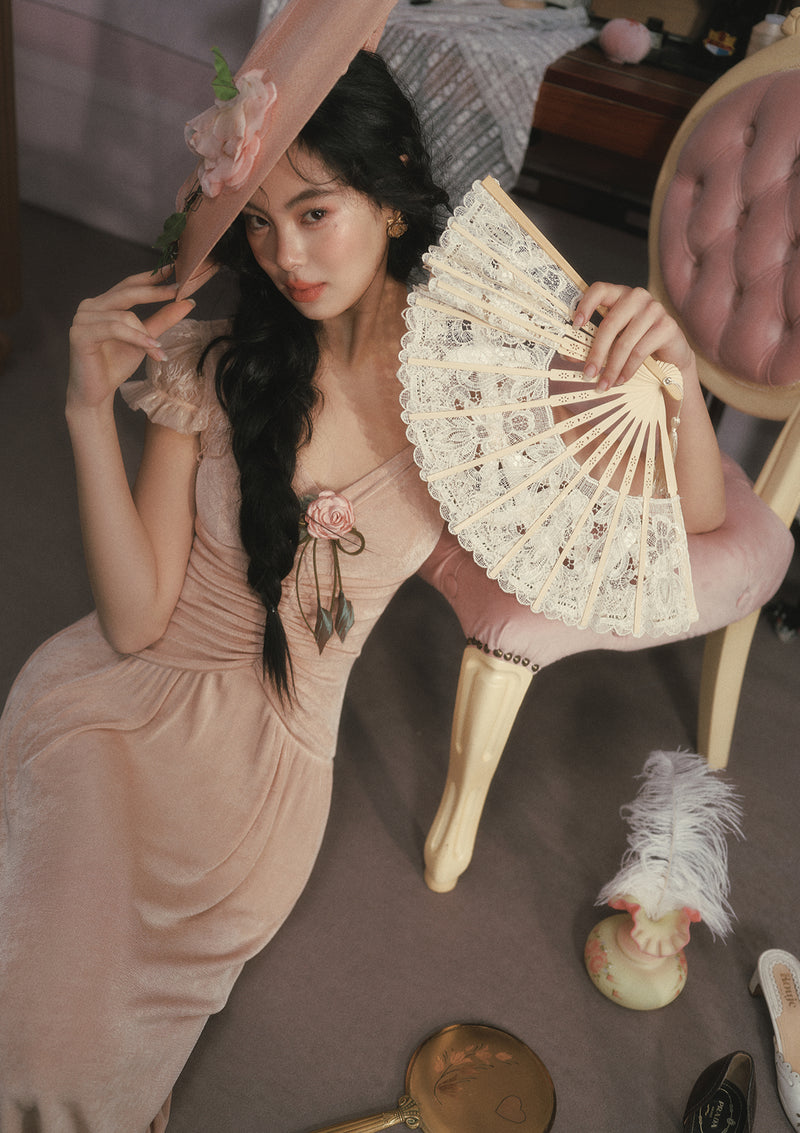 socialite dress Rose Socialite Dress In Stock / XL