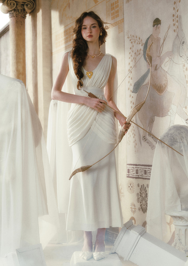 Athenian White Goddess Dress Athenian White Goddess Dress