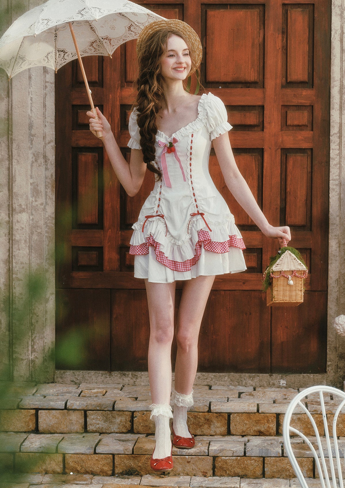 Berry Marie Cat Dress (short)