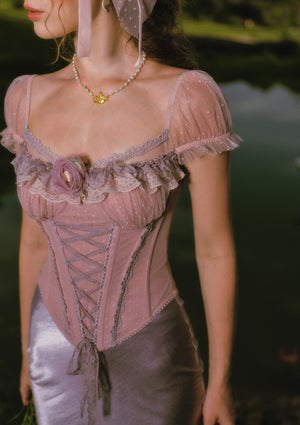 Mulberry Mallow Corset