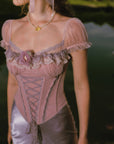 Mulberry Mallow Corset