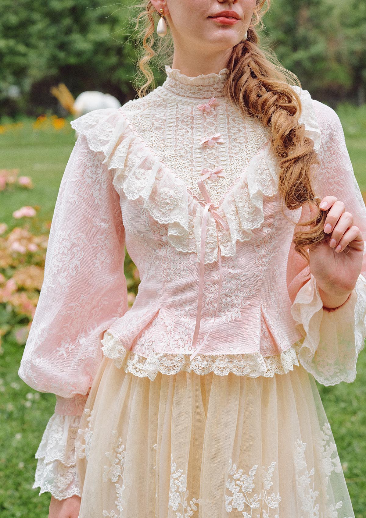 Bourbon Reverie Lace Blouse