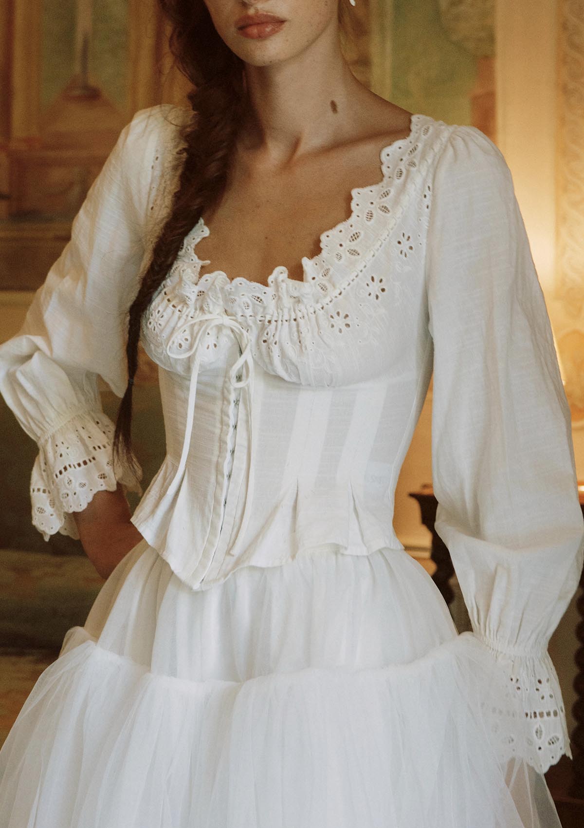Little Women Lace Blouse
