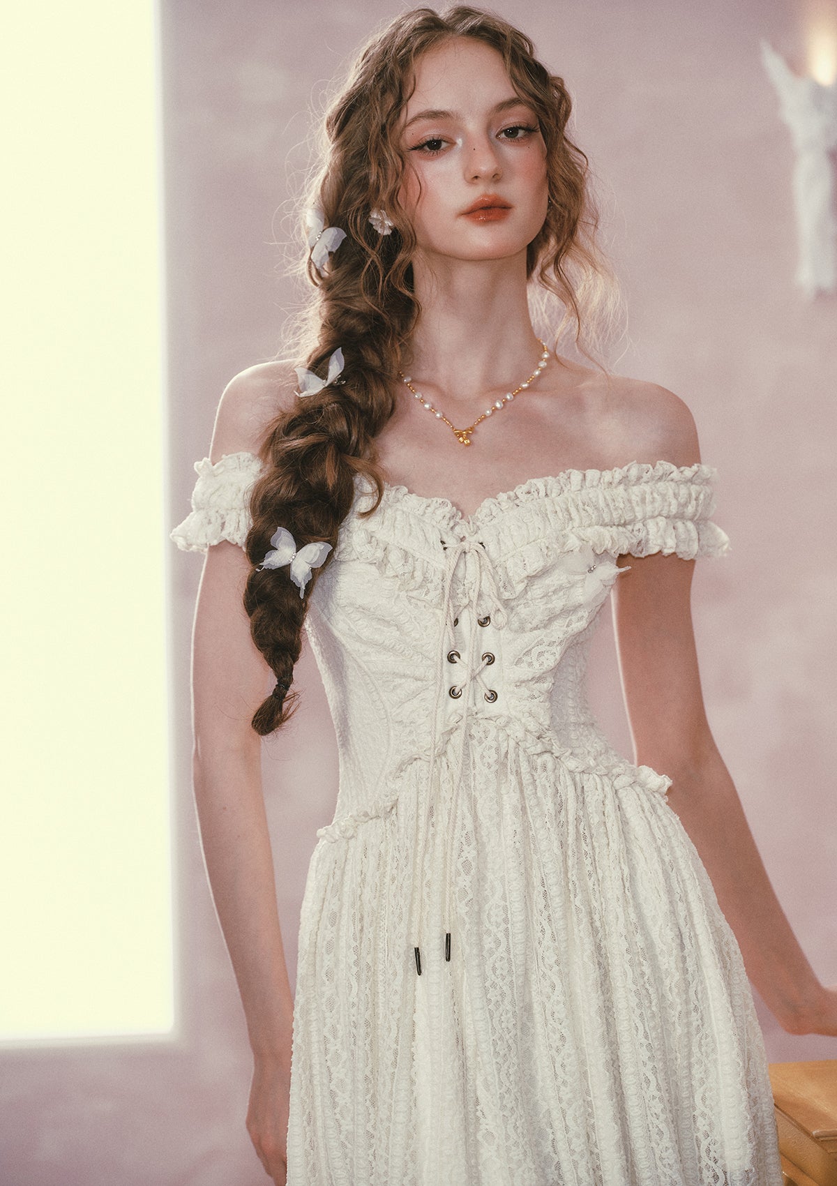 Twin Butterflies Corset Dress（Short）