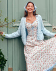 Kleid „Blue Flower Trail“