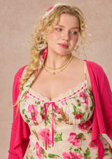 Curve&Plus Corn Poppy Dress（short）